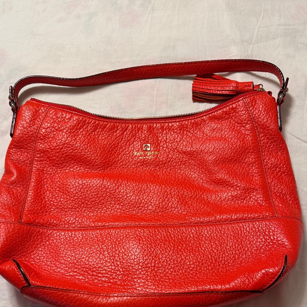 Kate Spade Coral Leather Handbag